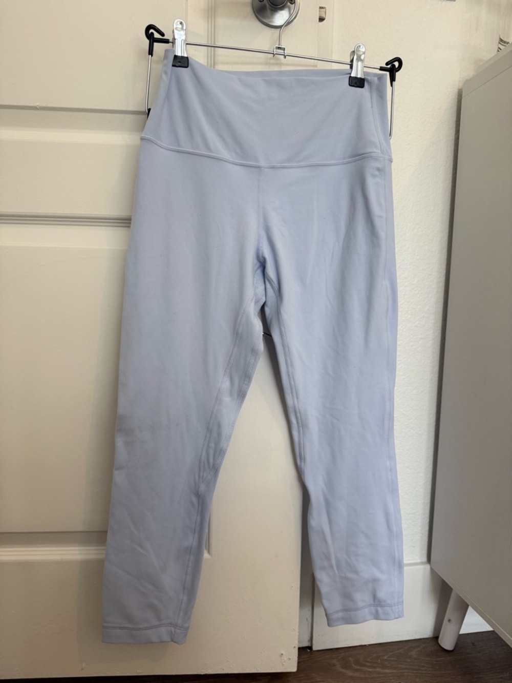 Lululemon Athletica Warm Align Light Blue High-Rise Leggings 23” size 8